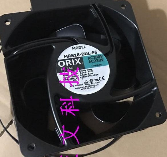 ORIX MRS16-DUL-F6 200/230V fan ORIX MRS16-DUL-F6 200/230V fan